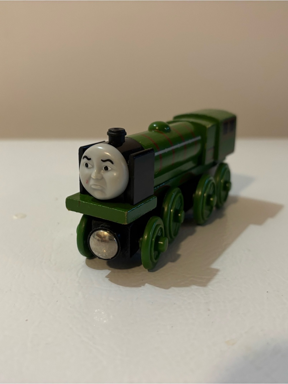 Thomas Wooden Railway Big City Engine Learning Curve 2002 Green